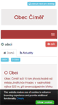 Mobile Screenshot of obeccimer.cz